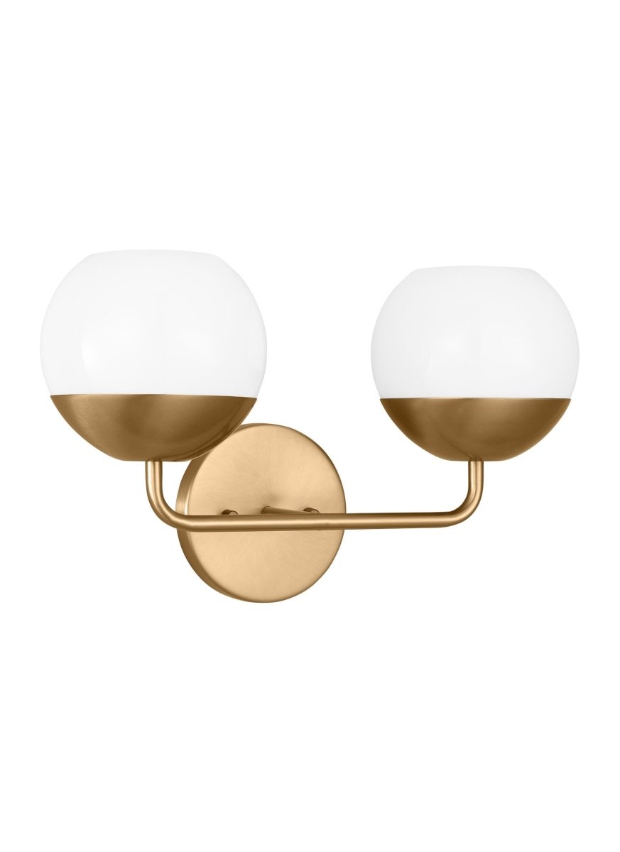 Luminaire de vanité Alvin - Laiton satiné 16 1/2" Ampoules non - incluses by Visual Comfort Studio | Luminaires & cie