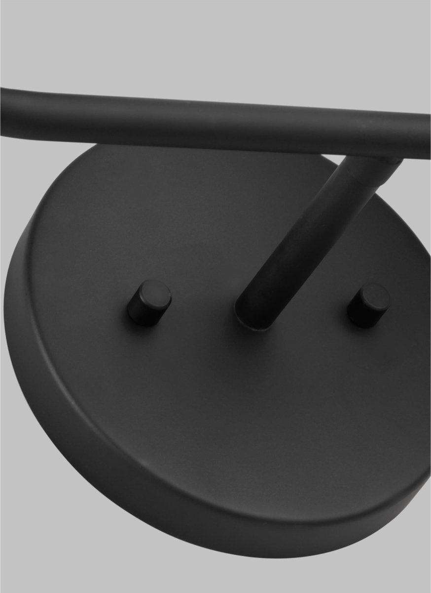 Luminaire de vanité Alvin - Noir de minuit 16 1/2" Ampoules DEL incluses by Visual Comfort Studio | Luminaires & cie