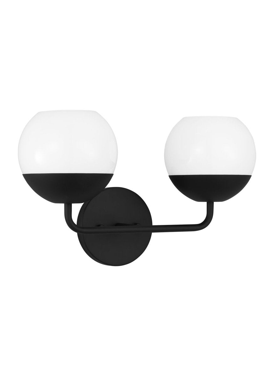 Luminaire de vanité Alvin - Noir de minuit 16 1/2" Ampoules DEL incluses by Visual Comfort Studio | Luminaires & cie