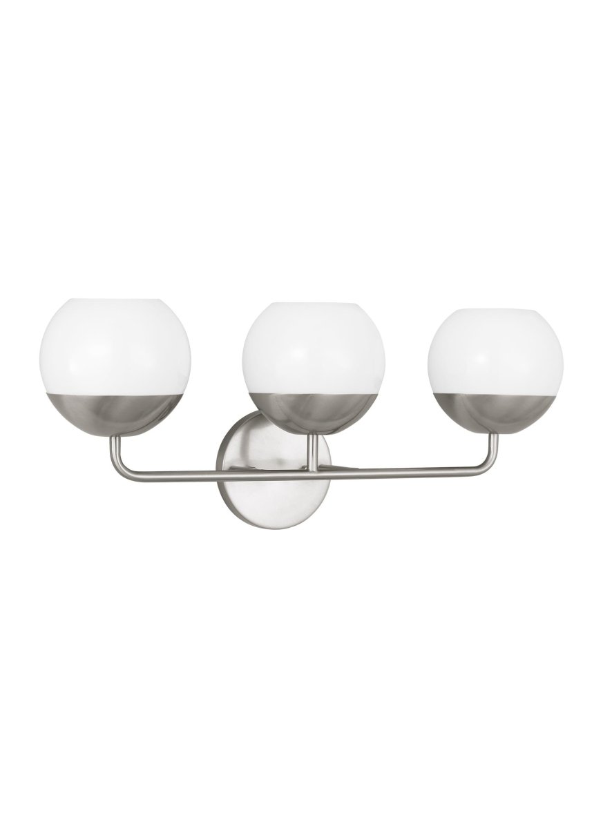 Luminaire de vanité Alvin - Nickel brossé 24 1/8" Ampoules non - incluses by Visual Comfort Studio | Luminaires & cie