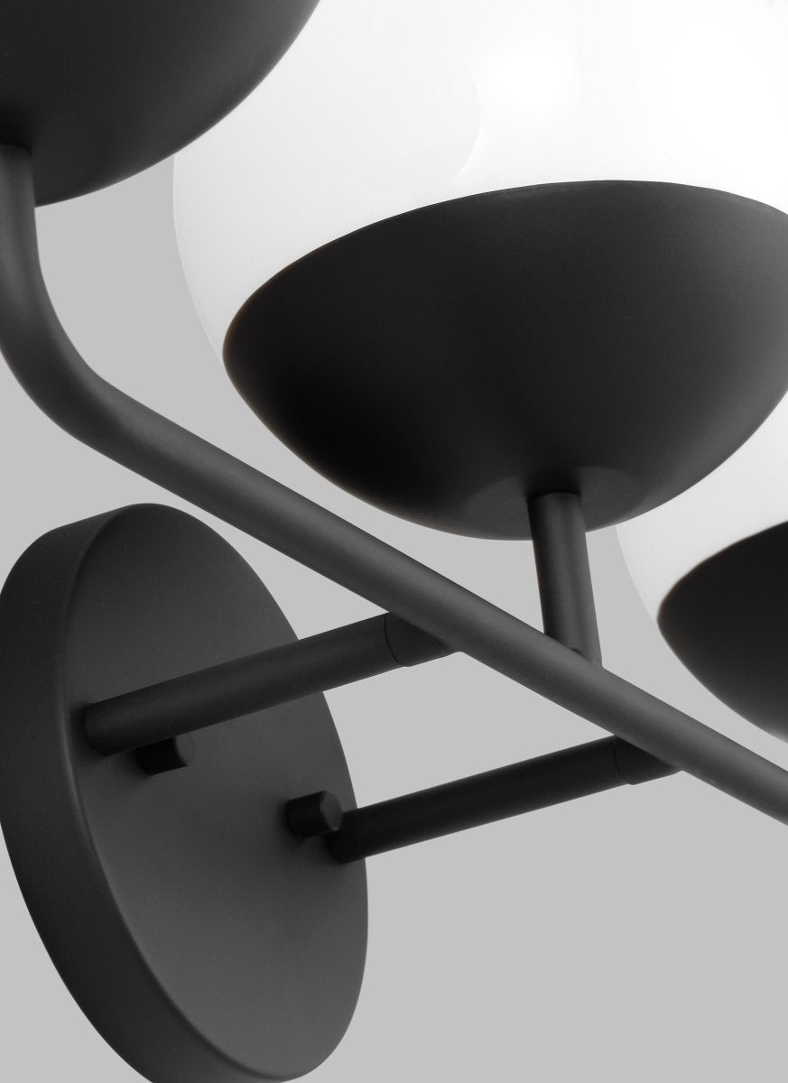 Luminaire de vanité Alvin - Noir de minuit 24 1/8" Ampoules DEL incluses by Visual Comfort Studio | Luminaires & cie