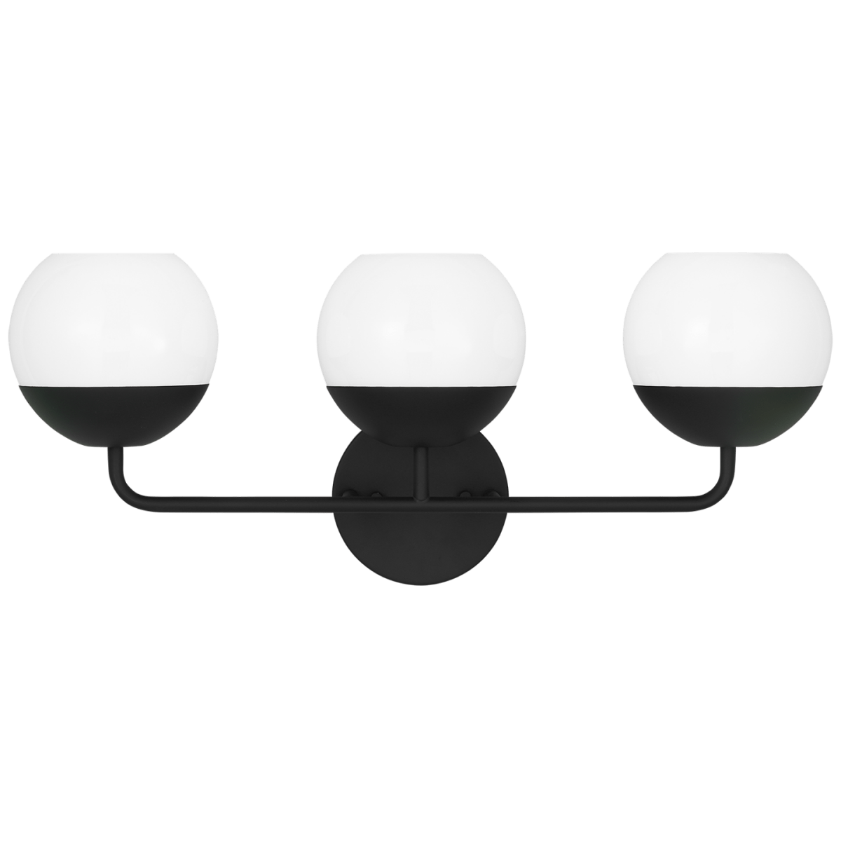 Luminaire de vanité Alvin - Noir de minuit 24 1/8" Ampoules DEL incluses by Visual Comfort Studio | Luminaires & cie