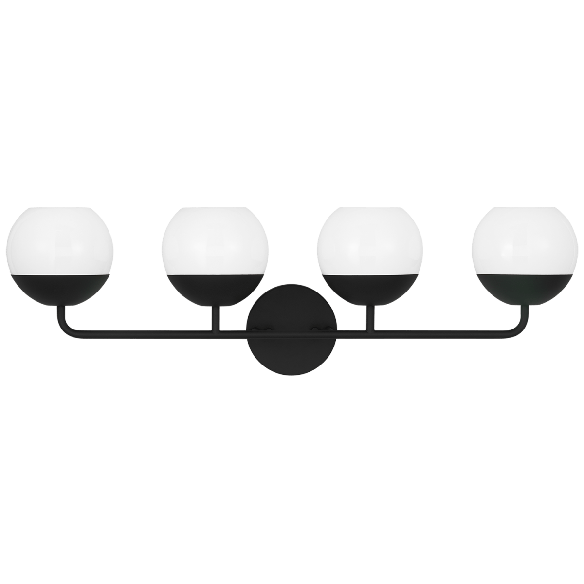 Luminaire de vanité Alvin - Noir de minuit 33 3/8" Ampoules non - incluses by Visual Comfort Studio | Luminaires & cie