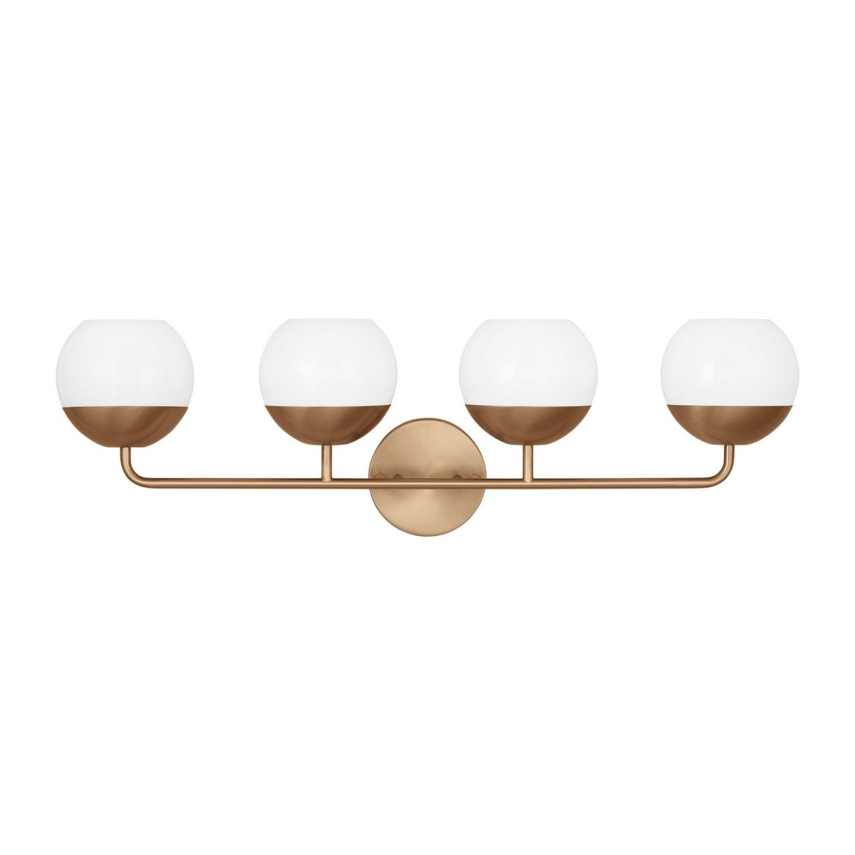 Luminaire de vanité Alvin - Laiton satiné 33 3/8" by Visual Comfort Studio | Luminaires & cie