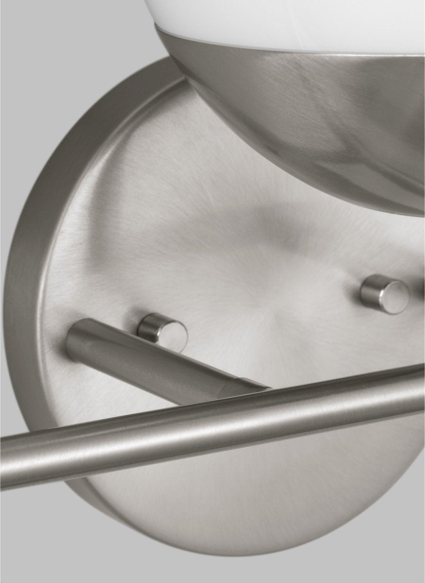 Luminaire de vanité Alvin - Nickel brossé 33 3/8" Ampoules DEL incluses by Visual Comfort Studio | Luminaires & cie