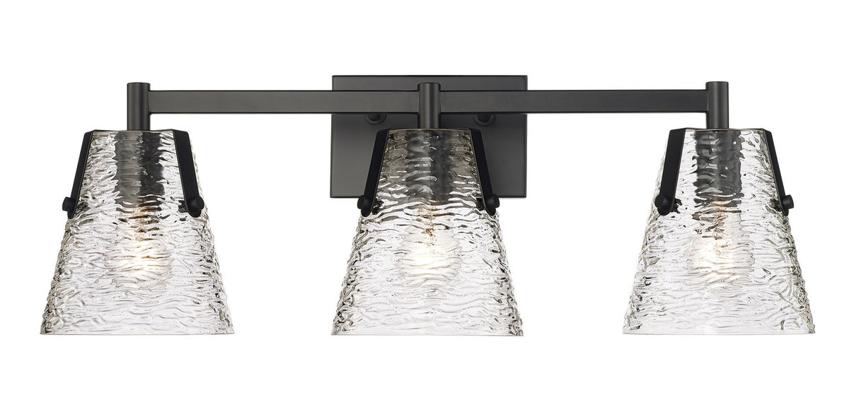 Luminaire de vanité Analia Noir mat, 26 1/4" – Z-Lite