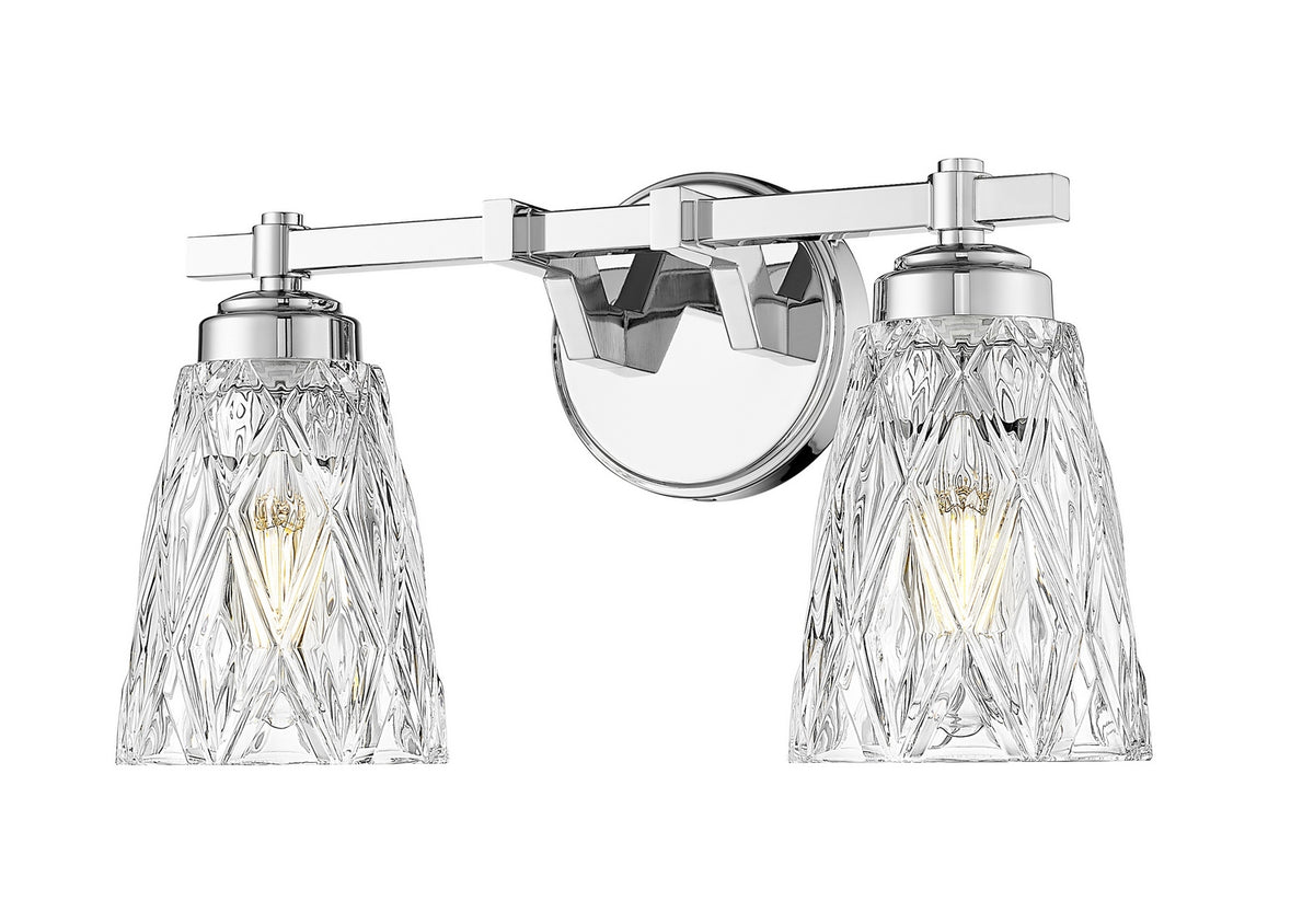 Luminaire de vanité Andree Chrome, 16" – Z-Lite