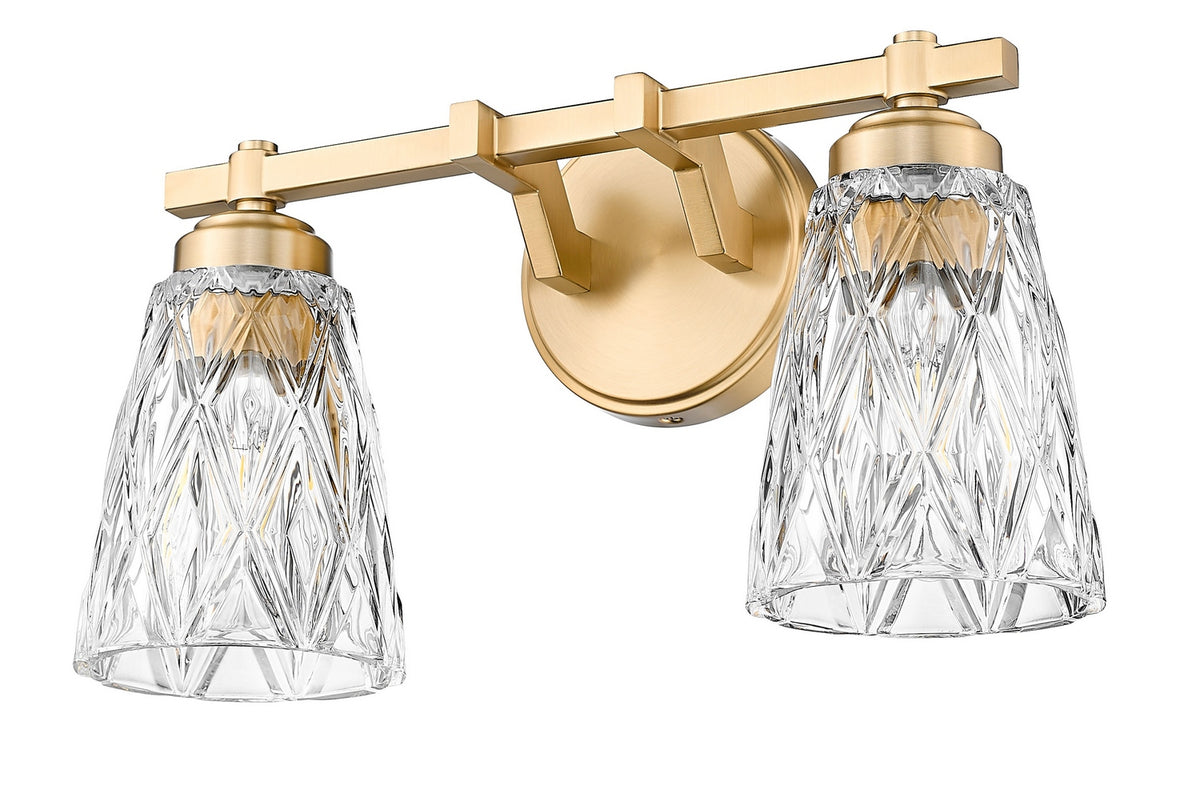 Luminaire de vanité Andree Or moderne, 16" – vue 5