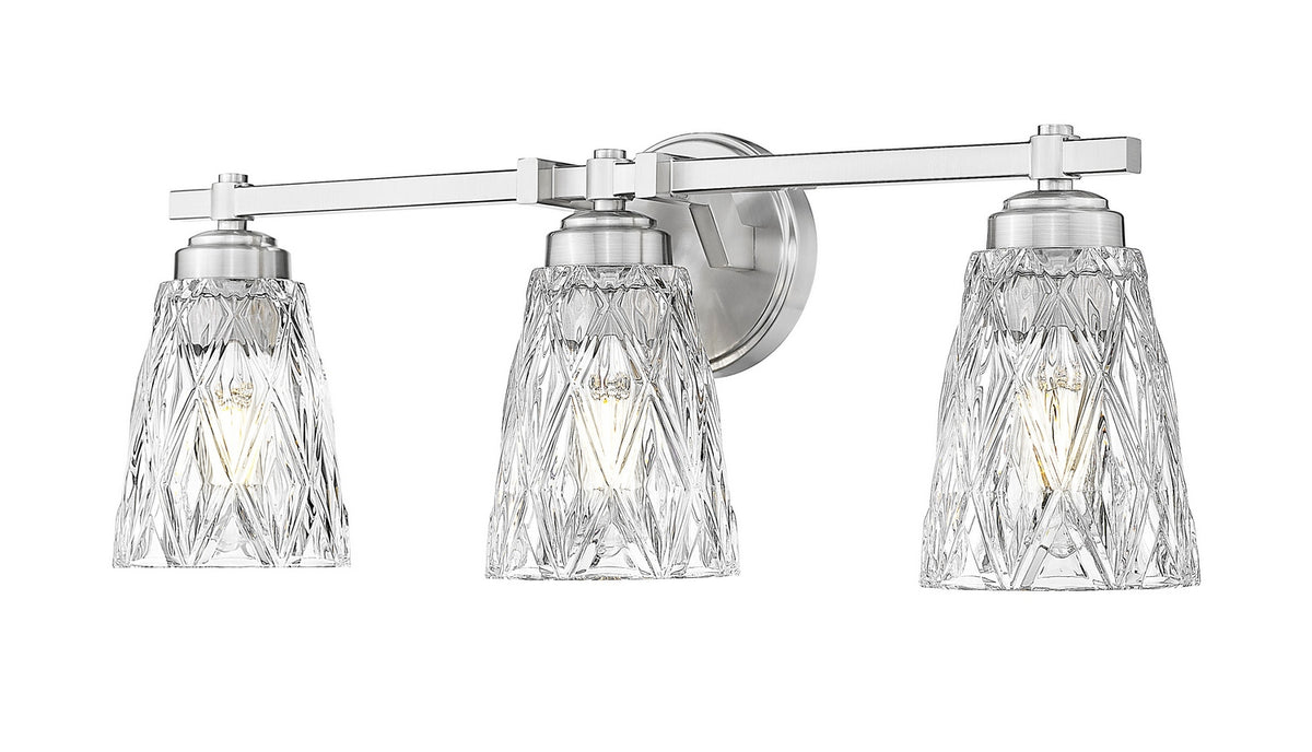 Luminaire de vanité Andree Nickel brossé, 24" – Z-Lite