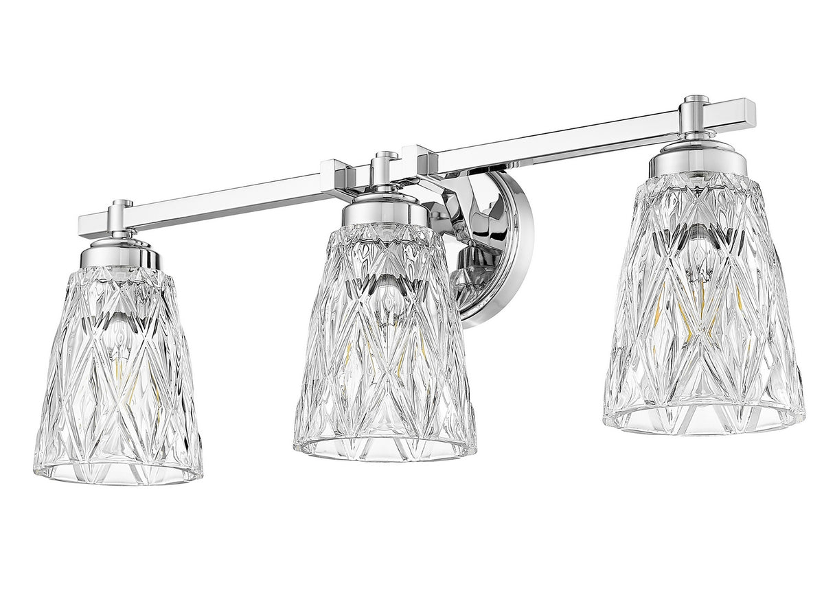Luminaire de vanité Andree Chrome, 24" – vue 5
