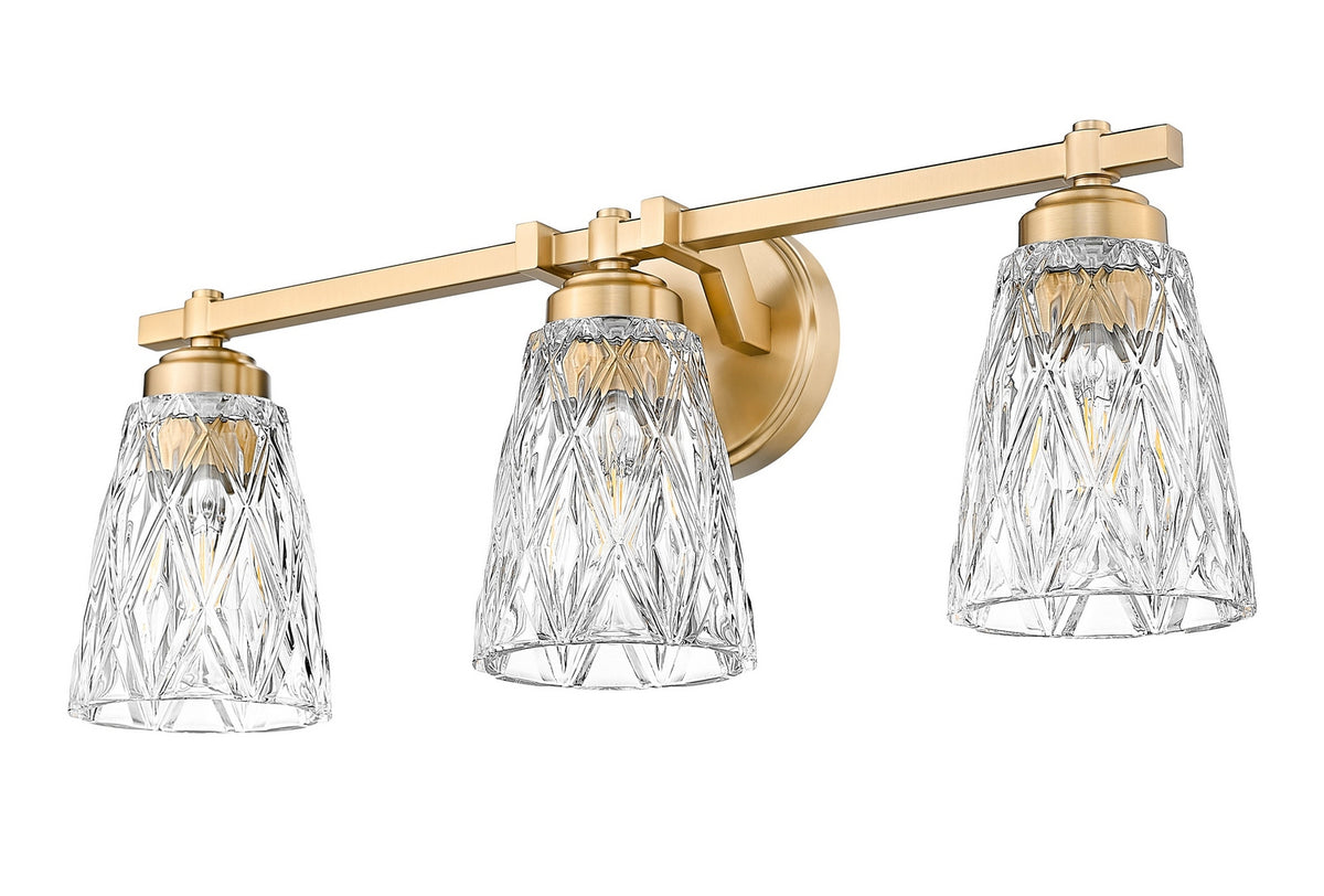 Luminaire de vanité Andree Or moderne, 24" – vue 5