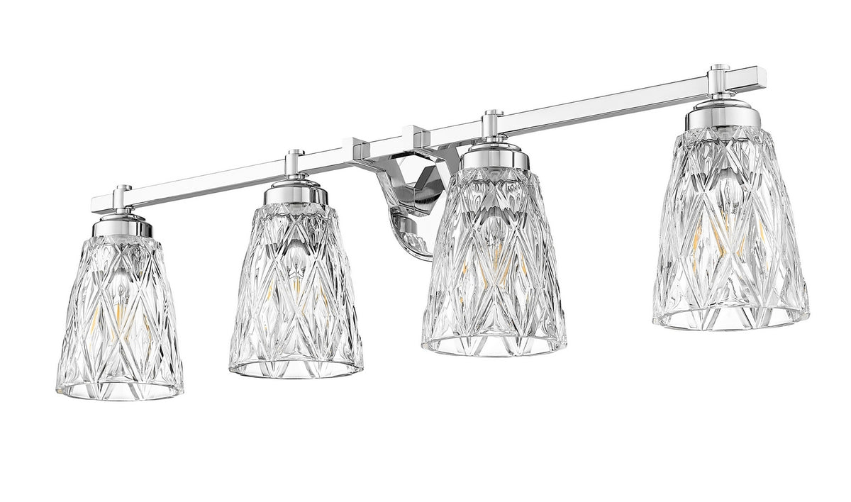 Luminaire de vanité Andree Chrome, 32" – vue 5