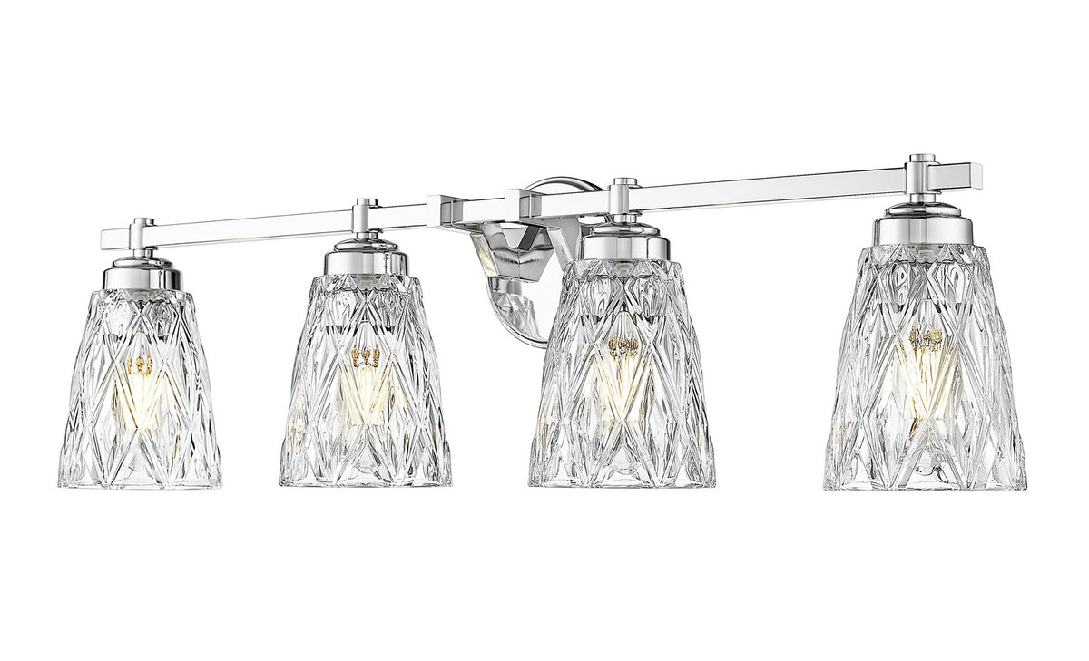 Luminaire de vanité Andree Chrome, 32" – Z-Lite