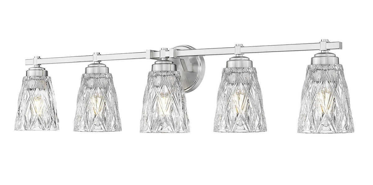 Luminaire de vanité Andree Nickel brossé, 40" – Z-Lite