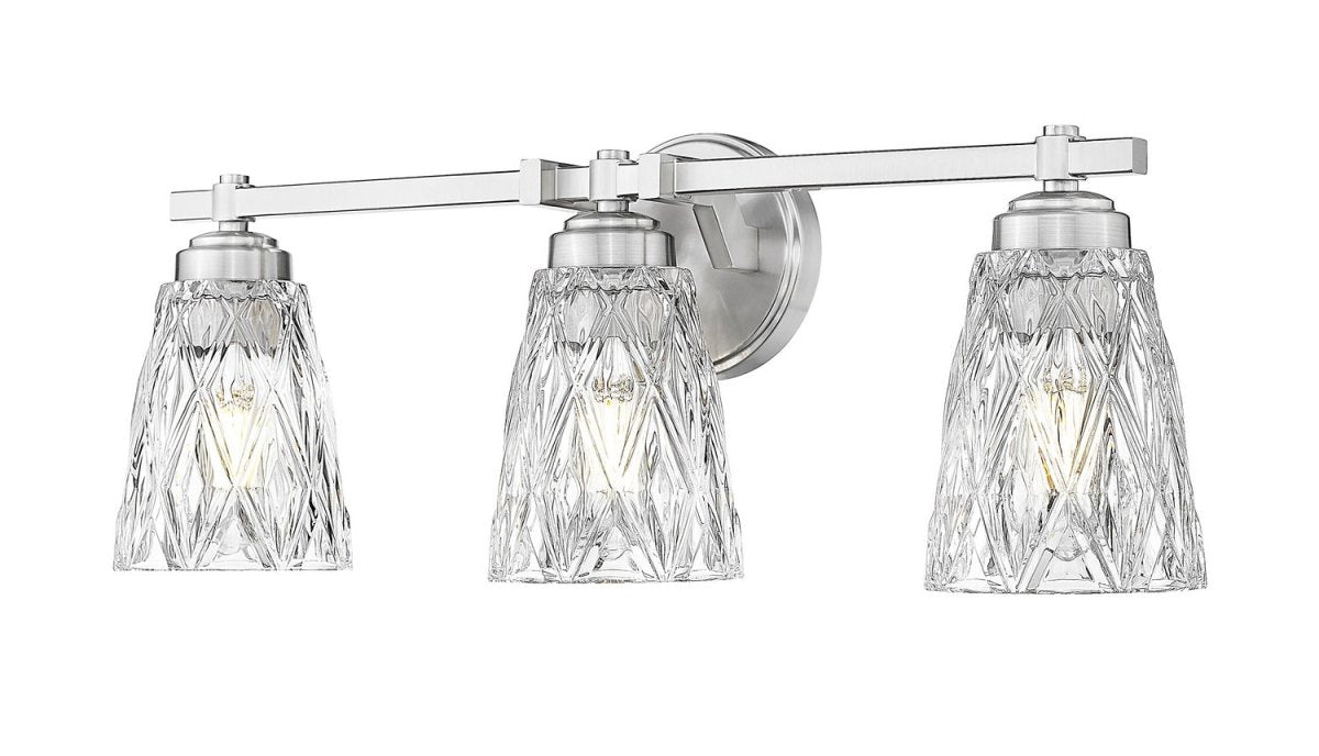 Luminaire de vanité Andree - Nickel brossé 24" by Z-Lite | Luminaires & cie
