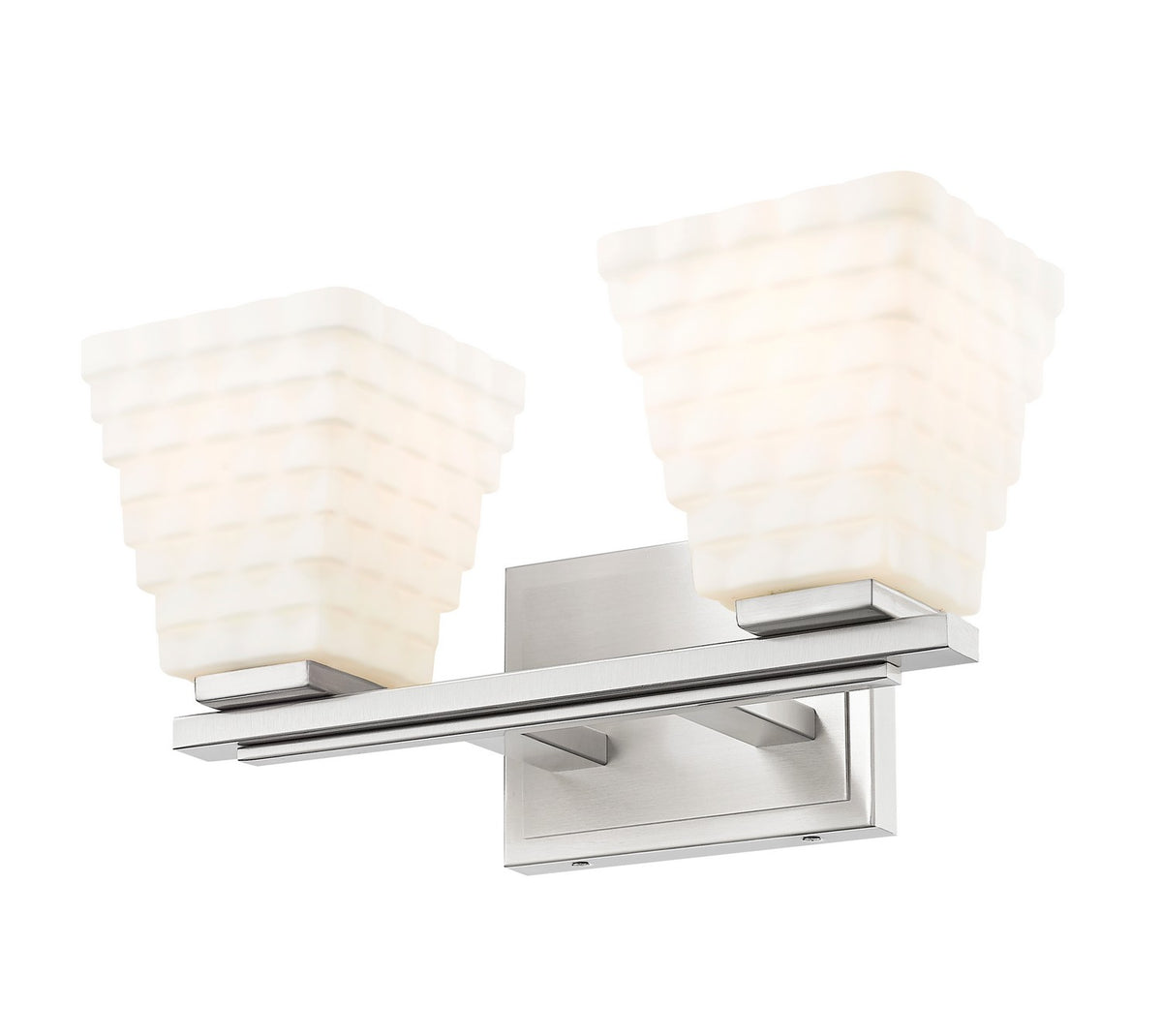 Luminaire de vanité Annalise Nickel brossé, 14" – vue 3