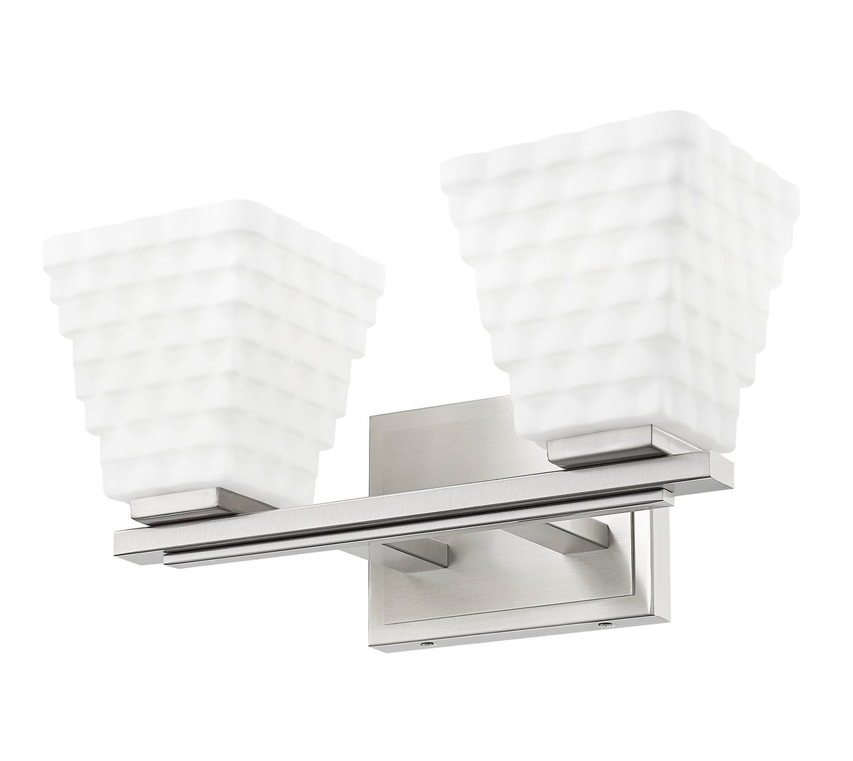 Luminaire de vanité Annalise Nickel brossé, 14" – vue 4