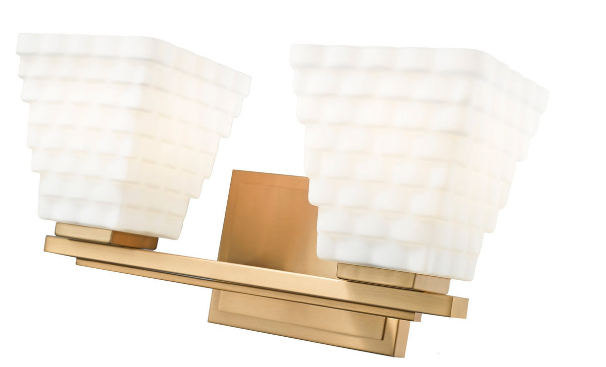 Luminaire de vanité Annalise Or moderne, 14" – vue 5