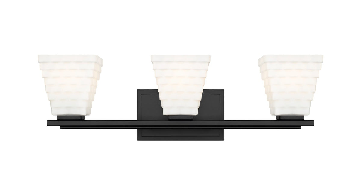 Luminaire de vanité Annalise Noir mat, 24" – vue 2