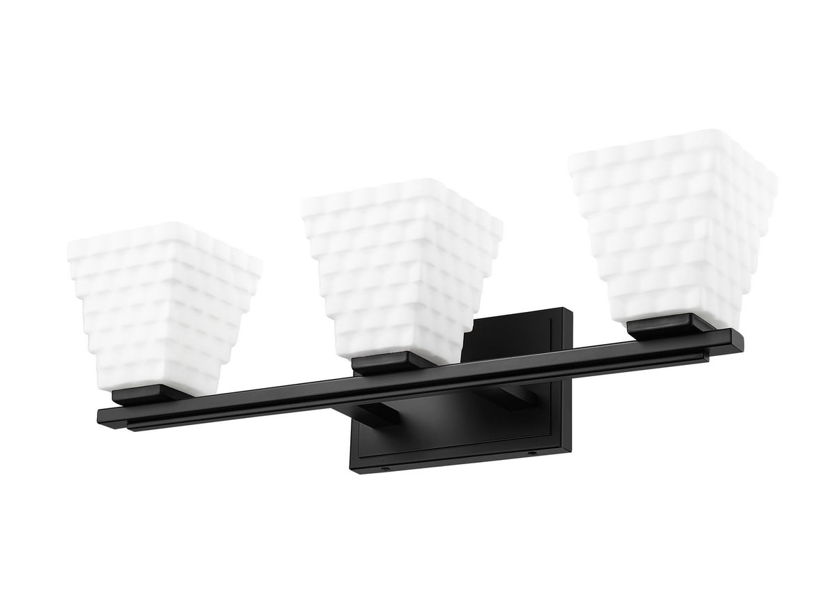 Luminaire de vanité Annalise Noir mat, 24" – vue 4