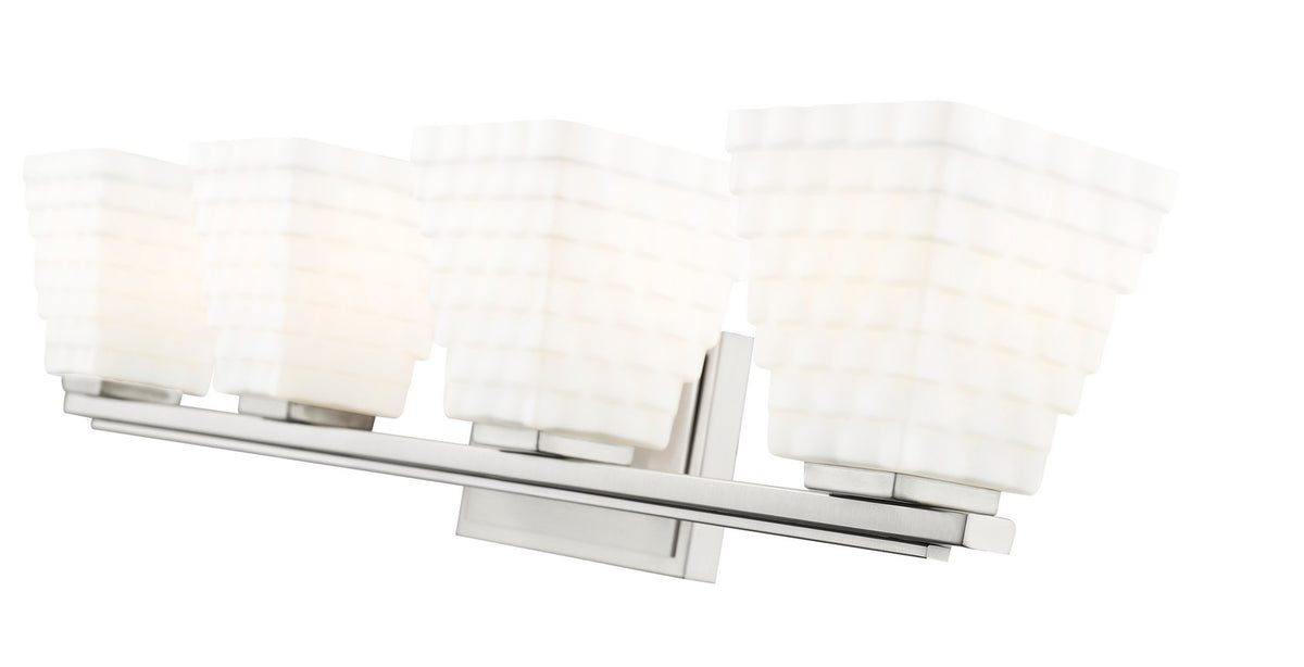 Luminaire de vanité Annalise Nickel brossé, 32" – vue 5