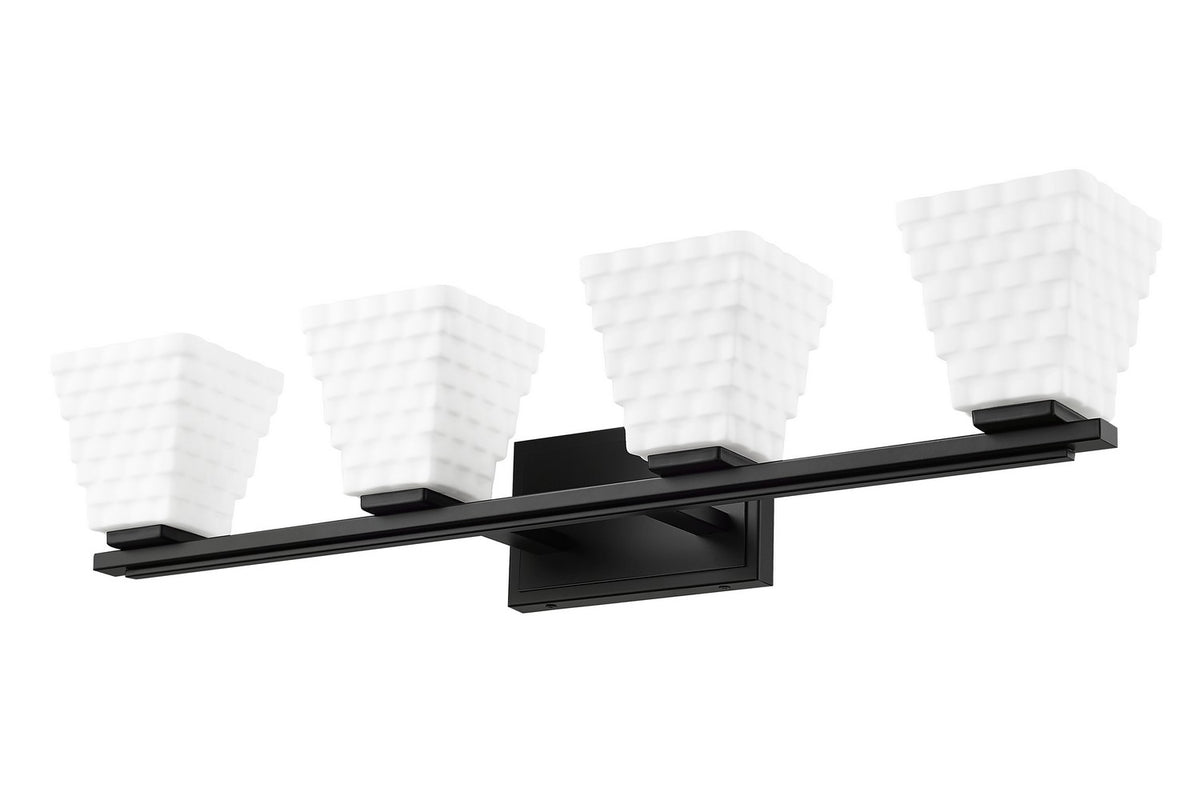 Luminaire de vanité Annalise Noir mat, 32" – vue 4