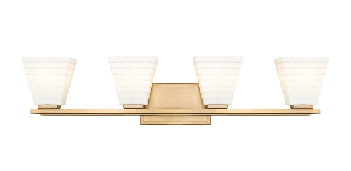 Luminaire de vanité Annalise Or moderne, 32" – vue 2