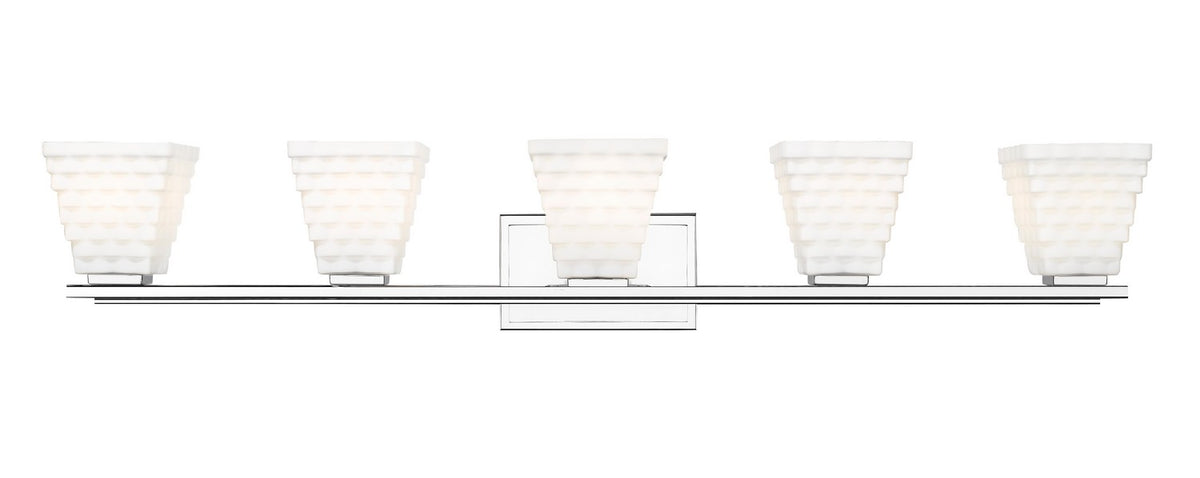 Luminaire de vanité Annalise Chrome, 42" – vue 2