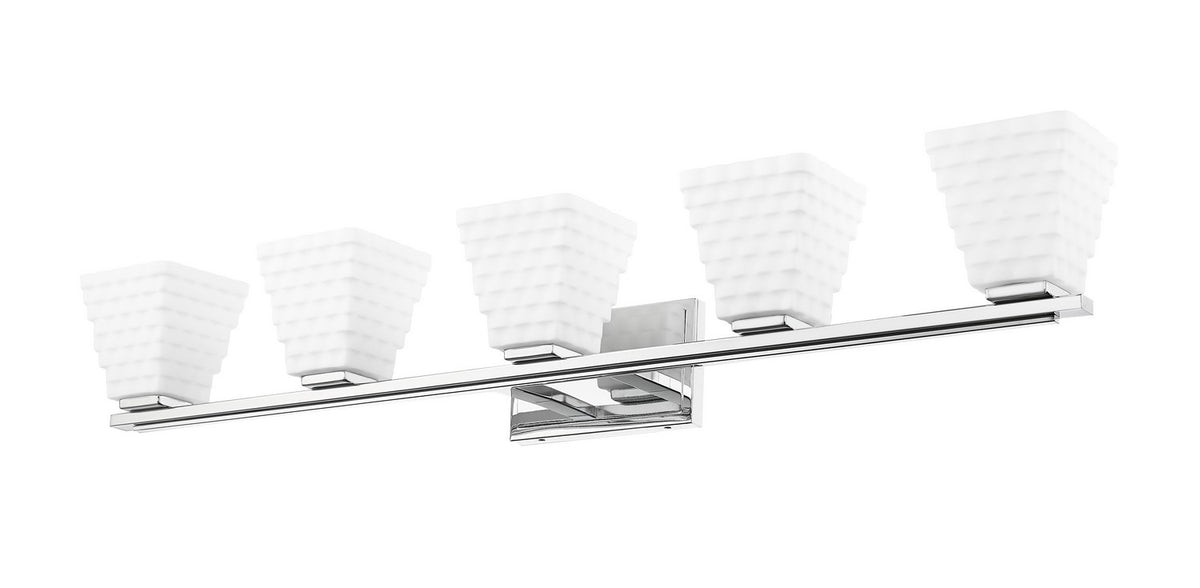 Luminaire de vanité Annalise Chrome, 42" – vue 4