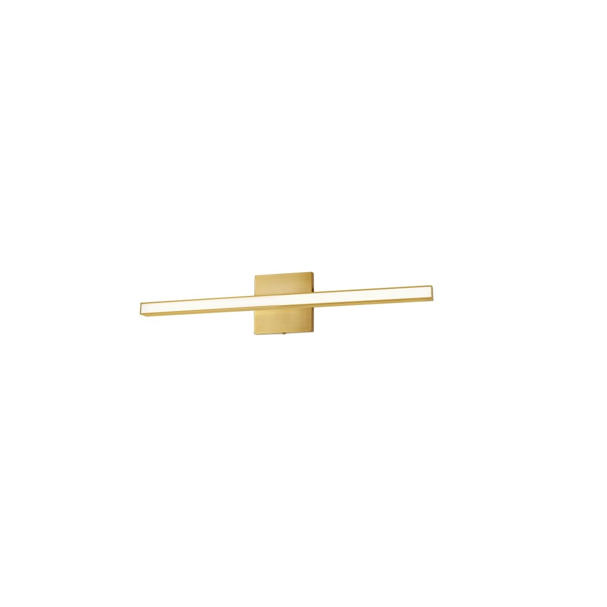 Luminaire de vanité Arandel - Laiton vieilli Éclairage de face 1440lm by Dainolite | Luminaires & cie