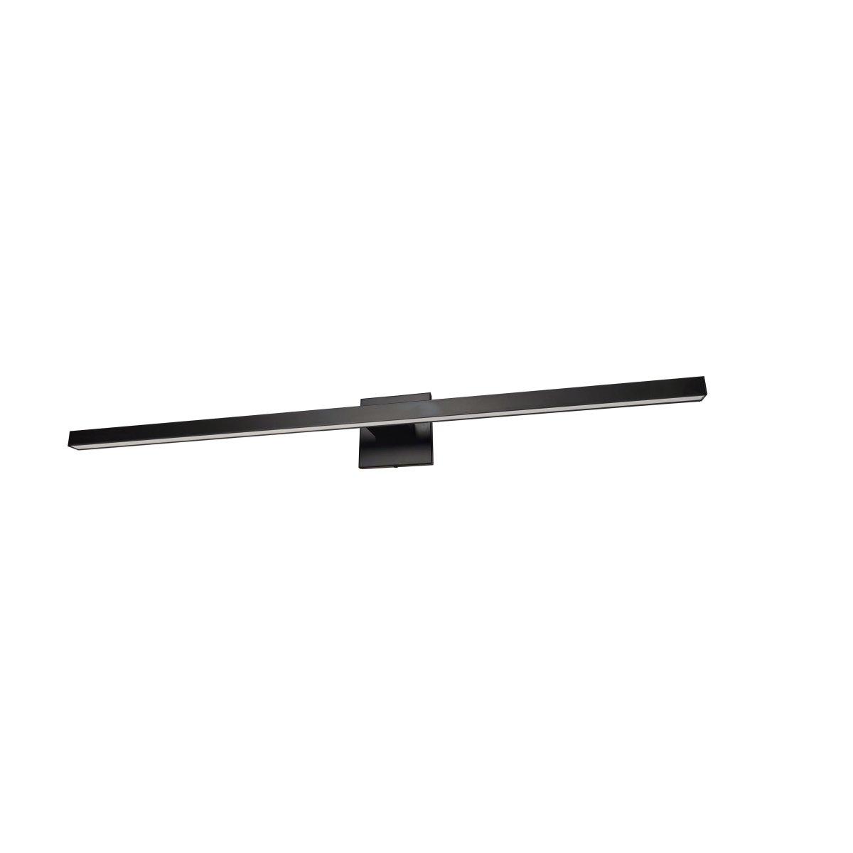 Luminaire de vanité Arandel - Noir mat Éclairage vers le bas avec bras 1920lm by Dainolite | Luminaires & cie