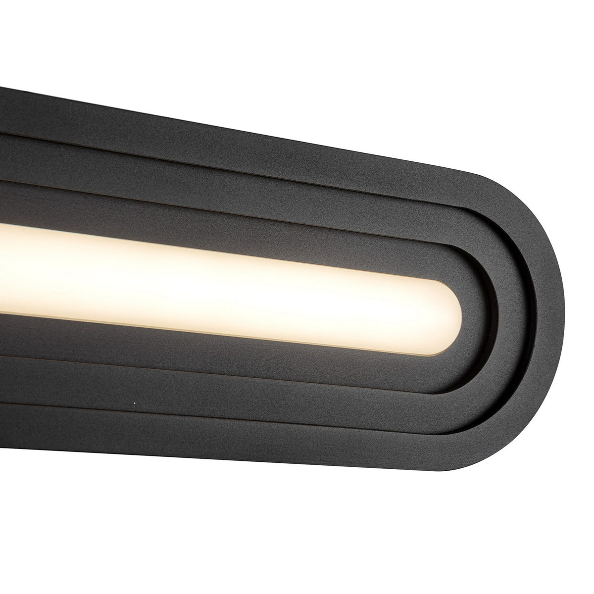 Barre d'éclairage de salle de bain Arco Noir, 24 1/8" – vue 3