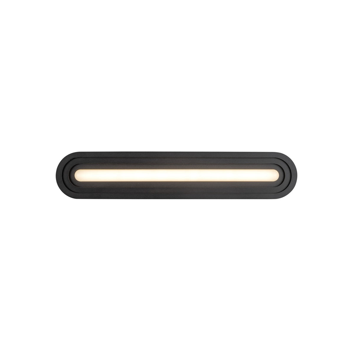 Barre d'éclairage de salle de bain Arco Noir, 24 1/8" – Kuzco Lighting