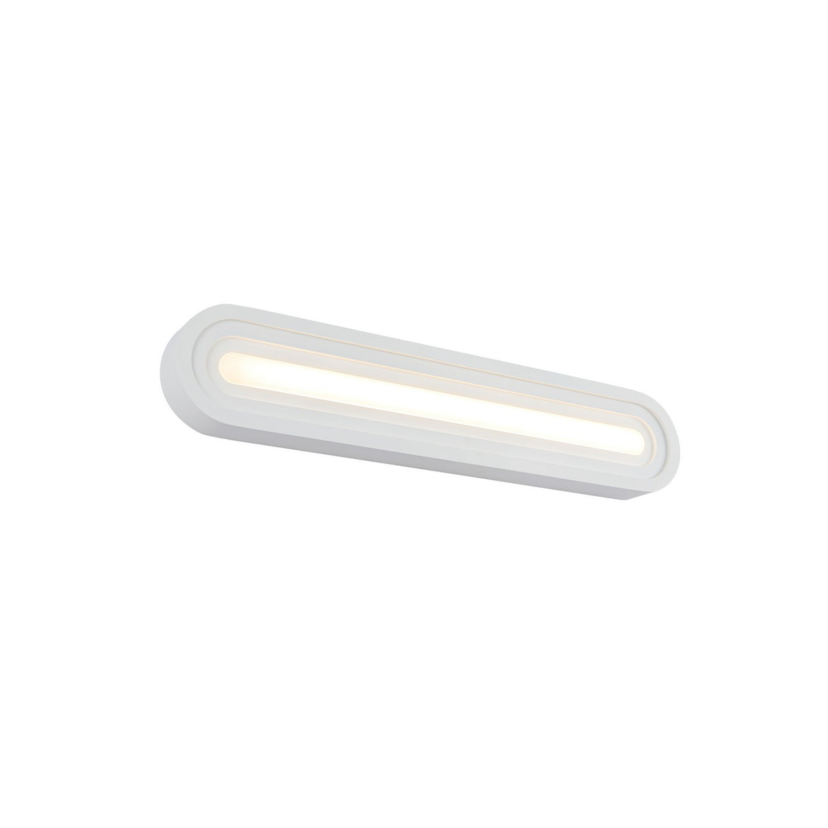 Barre d'éclairage de salle de bain Arco Blanc, 24 1/8" – vue 2