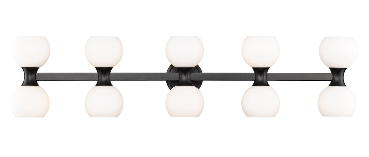 Luminaire de vanité Artemis Noir mat, 45" – Z-Lite
