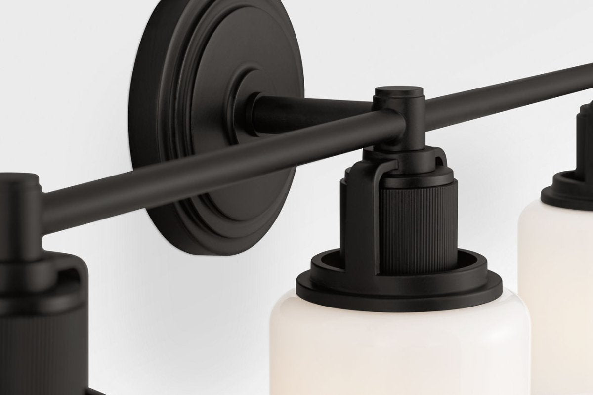 Luminaire de vanité Ashford - Nickel poli 23 3/4" by Visual Comfort Studio | Luminaires & cie