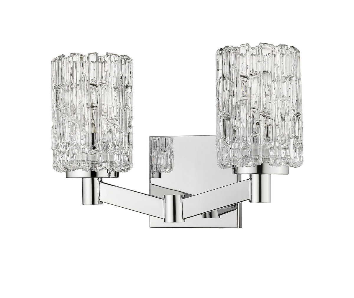 Luminaire de vanité Aubrey Chrome, 13 1/2" – vue 3