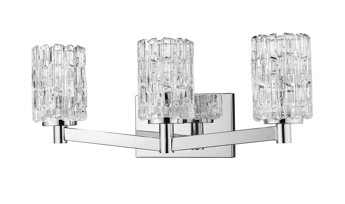 Luminaire de vanité Aubrey Chrome, 22 1/2" – vue 3
