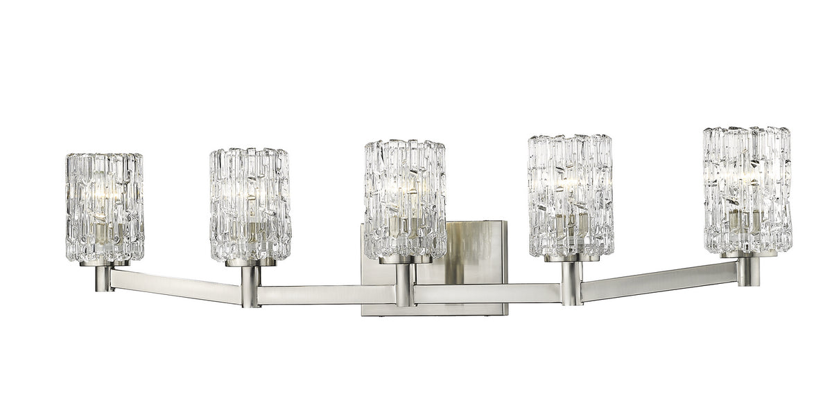 Luminaire de vanité Aubrey Nickel brossé, 40 3/4" – Z-Lite