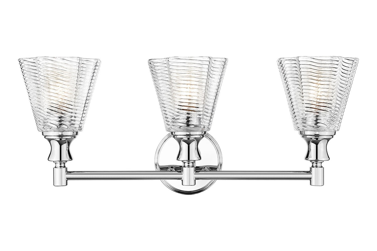 Luminaire de vanité Auden Chrome, 23 3/4" – vue 2