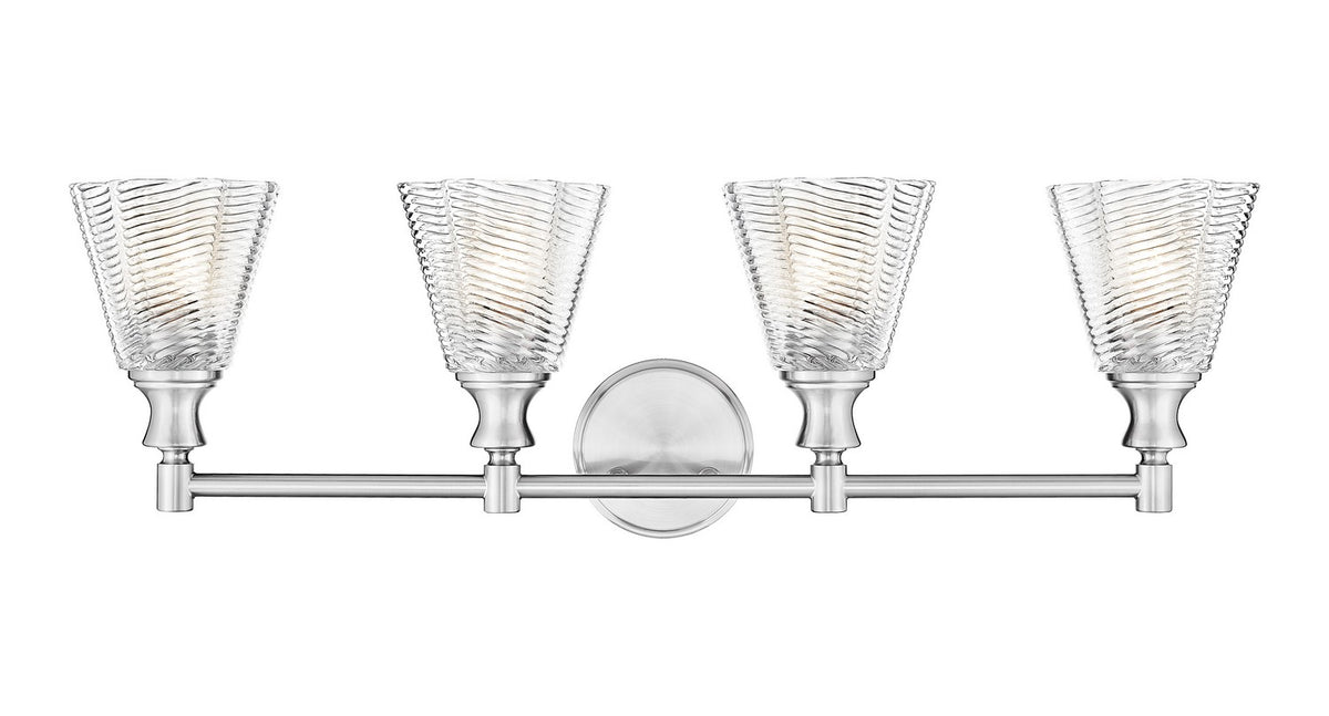 Luminaire de vanité Auden Nickel brossé, 31 3/4" – vue 2