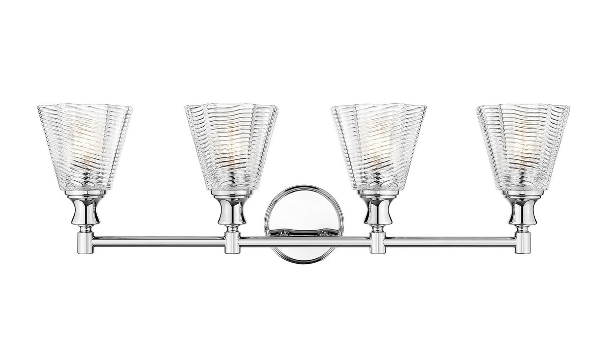 Luminaire de vanité Auden Chrome, 31 3/4" – vue 2