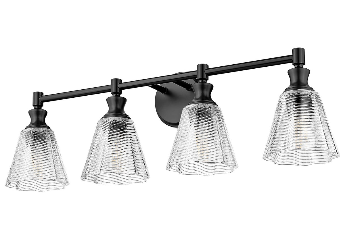 Luminaire de vanité Auden Noir mat, 31 3/4" – vue 3