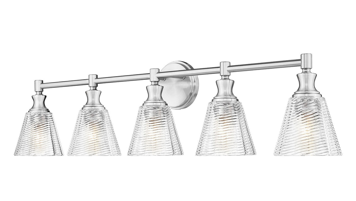 Luminaire de vanité Auden Nickel brossé, 39 3/4" – vue 4