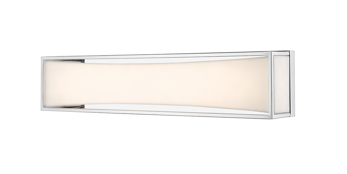 Barre d'éclairage de salle de bain Baden Chrome, 24" – Z-Lite