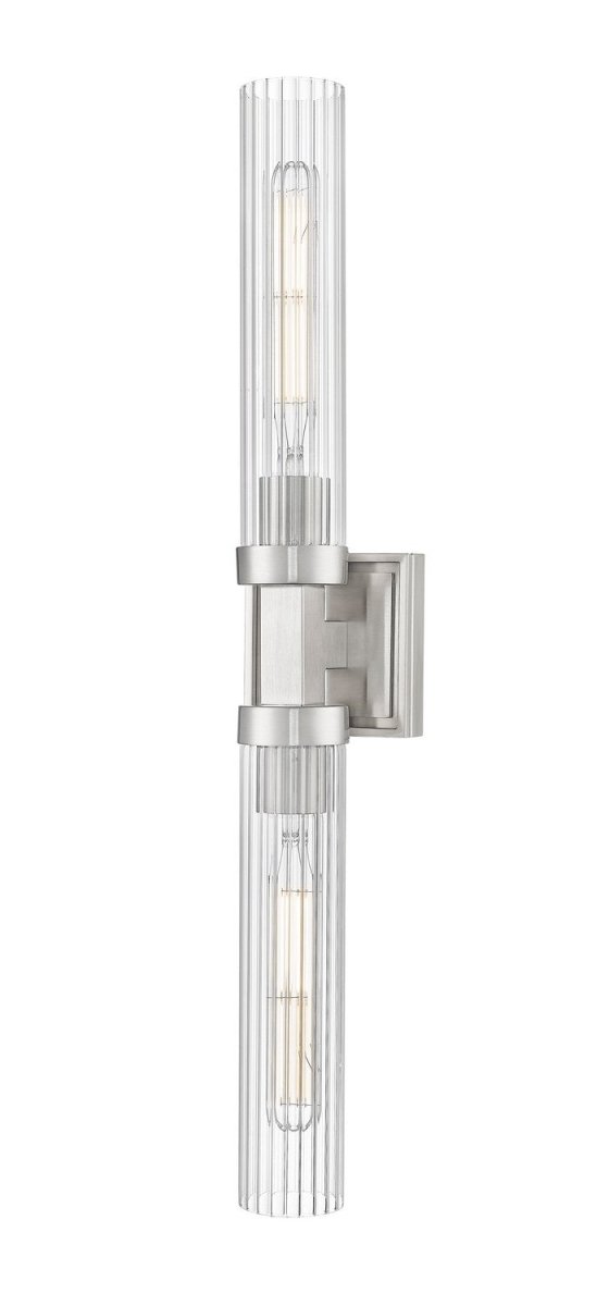 Luminaire de vanité Beau - Nickel brossé by Z-Lite | Luminaires & cie
