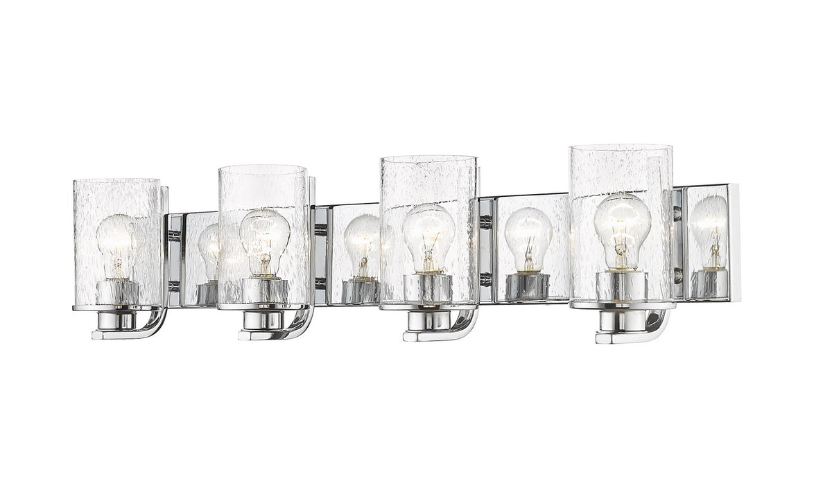 Luminaire de vanité Beckett Chrome, 34" – Z-Lite