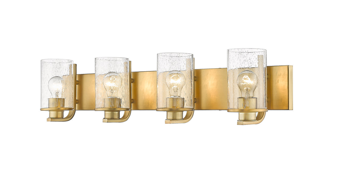 Luminaire de vanité Beckett Laiton ancien, 34" – Z-Lite