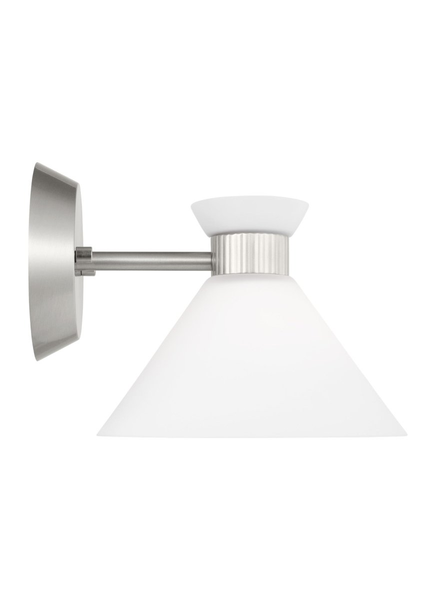 Luminaire de vanité Belcarra - Acier brossé 7 1/2" by Visual Comfort Studio | Luminaires & cie