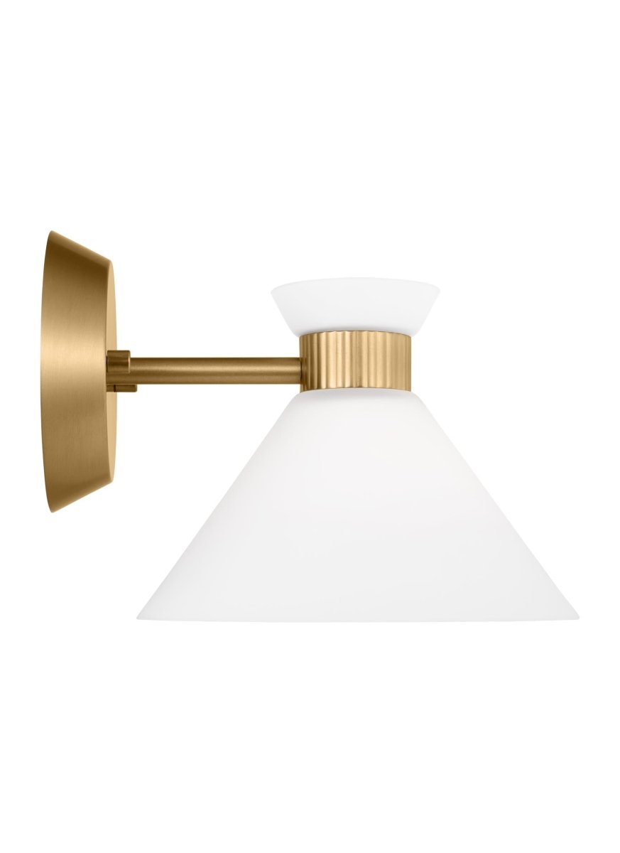 Luminaire de vanité Belcarra - Laiton satiné 7 1/2" by Visual Comfort Studio | Luminaires & cie